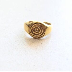Palms & Pines Swirl Ring